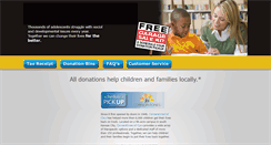 Desktop Screenshot of kcdonationpickup.org